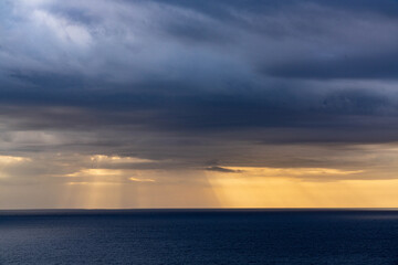 Naklejka premium 相模湾の朝