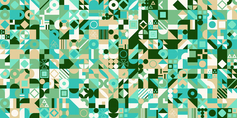 Colorful Geometric background for your design. Template for design, banner, flyer, business card, poster, wallpaper, brochure, smartphone screen, mobile app.