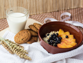 milk and cookies