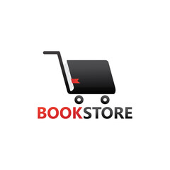 Book store logo template design