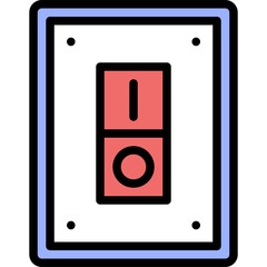 Onoff Switch icon, Earth Day related vector