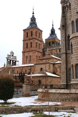 cathedral in astorga in spain