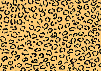 Leopard pattern. Animal seamless print.