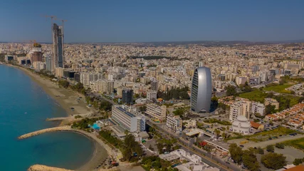 Fotobehang lIMASSOL / cyprus from the sky  © Mohd