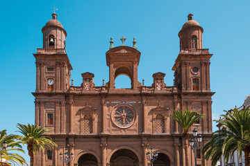 Cathedral Santa Ana in Vegueta Las Palmas de Gran Canaria, Spain