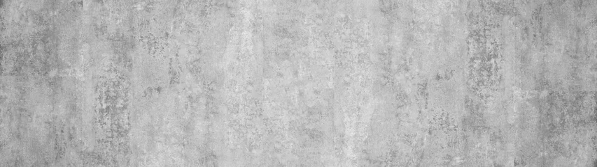 Fotobehang Gray grey white stone concrete texture background panorama banner long © Corri Seizinger