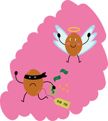 good egg and bad egg