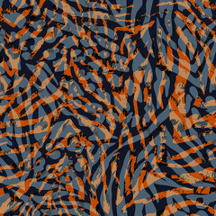 Abstract animal skin leopard seamless pattern design.  - 422331890