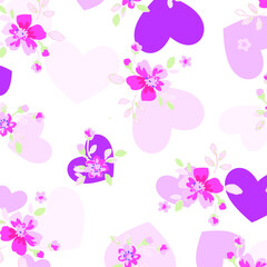 Vector illustration of a beautiful floral bouquet. Liberty style. fabric, covers, manufacturing, wallpapers, print, gift wrap.