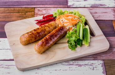 Northern Thai sausage favorite food