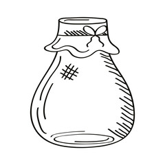 mason jar drawn