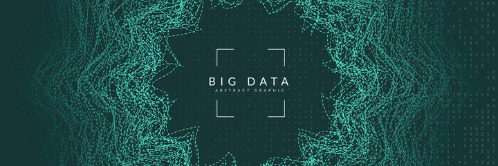 Abstract tech visuals. Digital technology