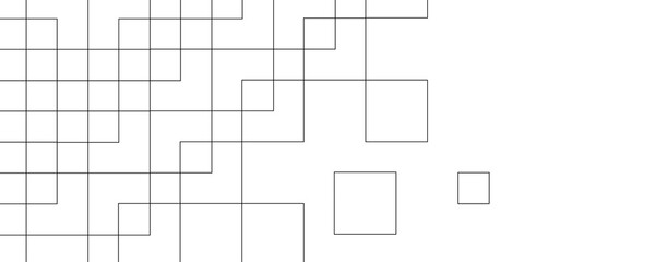 Abstract lines and dots connection background Digital Data Connectivity Technology and Geometrical Data Concepts