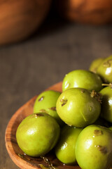Typical Spanish olives
