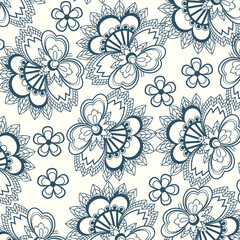 Floral seamless pattern.