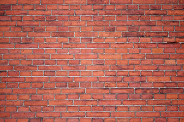 Old dark brick wall texture for pattern background