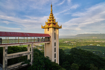View from Mandalay Hill, Myanmar (Burma)