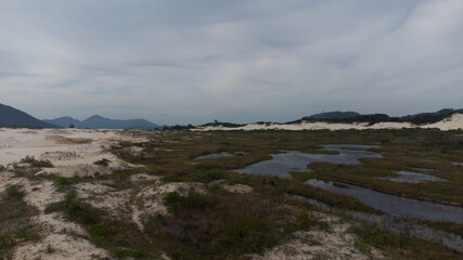 Landscape Beach Surf Surfing Surfer Lagoon Lake Sand Dunes Restinga Nature Island Forest Tropical