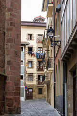 Town of Getaria. It is a coastal town located in the province of Gipuzkoa, Basque Country, Spain.