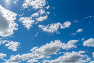 Obraz premium Argentina, sky int the Pampa