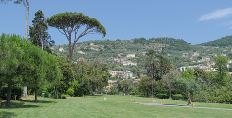 Naklejka premium I parchi di Nervi nel comune di Genova.