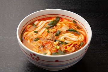 豚キムチうどん