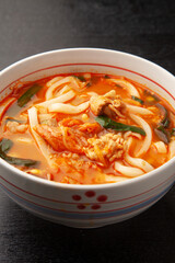 豚キムチうどん