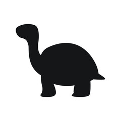 Tortoise silhouette vector