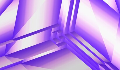  Mosaic consists of blue-and-white geometric shapes 