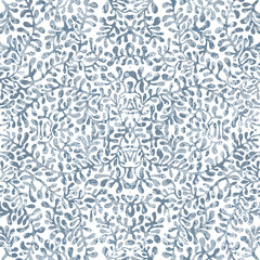 Geometric repeat pattern with distressed texture and color
