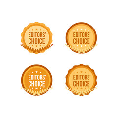 Editors' Choice Shopping Ribbon Label Set