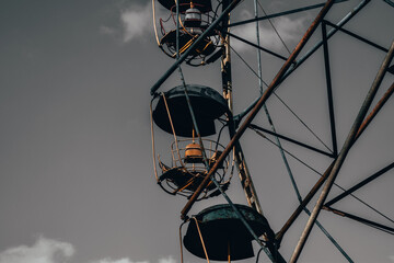 ferris wheel in the sky