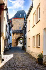 Fototapeta na wymiar Heisterbacher Tor in Bad Münstereifel, Germany