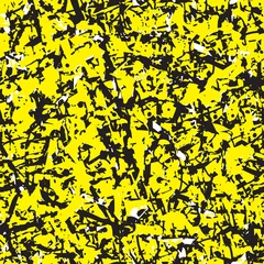 Tapeten Gelb Nahtloses Muster der Vektorgraffiti mit abstrakten Tags