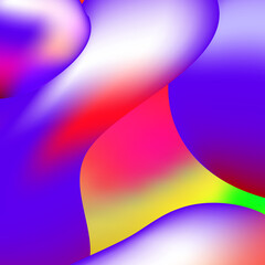 Template Pattern trendy liquid backgrounds purple ultraviolet