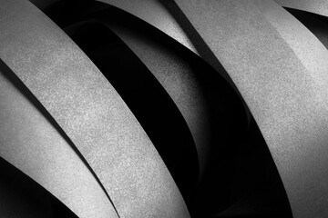 Geometric shapes made paper. Abstrac background