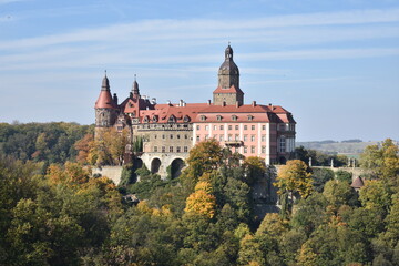 Fototapeta na wymiar Castle Książ
