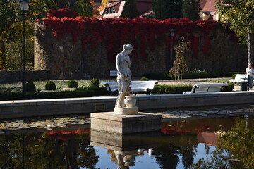 sculpture in Castle Książ