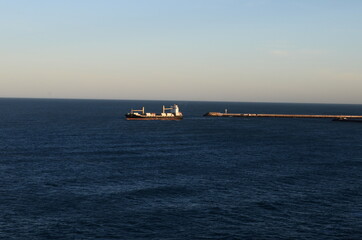 sunset on the sea (Mar Del Plata,Arg).