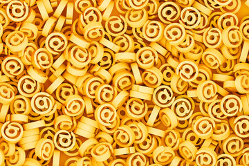 3d illustration, At Sign yellow