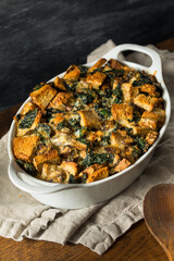 Homemade Savory Bread Pudding