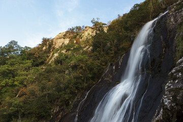 Fototapeta na wymiar Aber Falls in autumn
