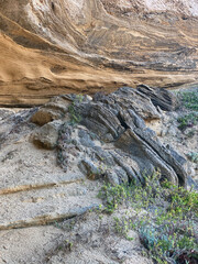 Fototapeta premium Old rocky stones. South African stones. Indian oceans coast. Old stones