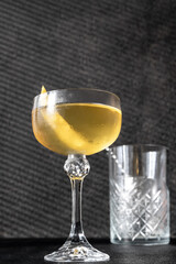 Glass of Alaska cocktail
