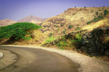 road to the mountains