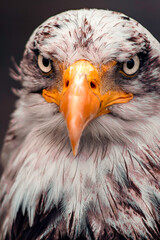 Bald eagle portrait..