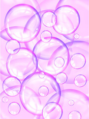 Tło - latające bańki