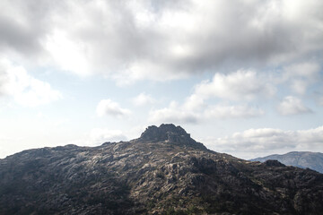 Fototapeta na wymiar Granitic mountain landscape
