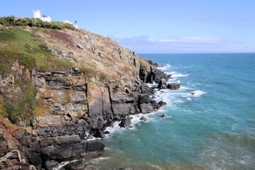 A view of the Cornwall Coat at Lizard Point