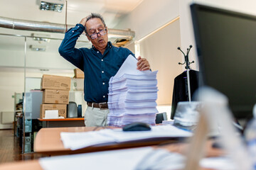 person in the office